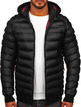 Steppelt téli férfi dzseki fekete színben Bolf 22M325