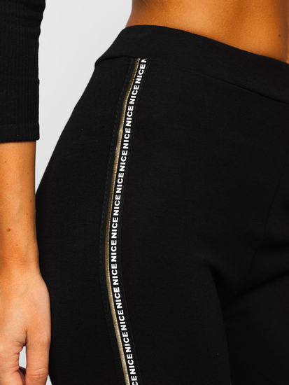 Fekete női leggings Bolf W6997A2