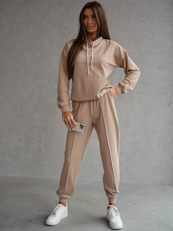 Női két darabos szett bézs Bolf 82162