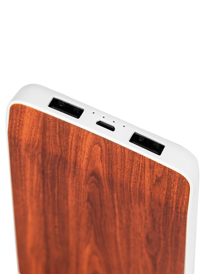 Barna színű powerbank 8000mAh J5