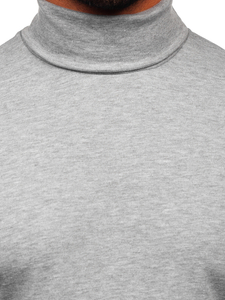 Szürke basic férfi garbó Bolf 145347-1