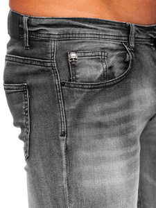 Férfi regular fit farmernadrág fekete színben Bolf MP019G