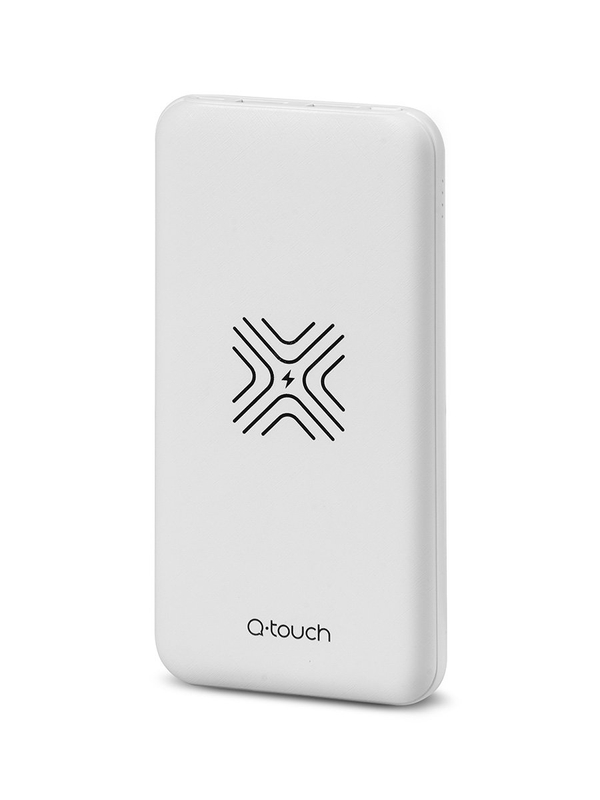 Fehér színű powerbank 10000mAh QPB-12I