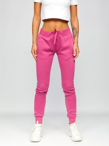 Női melegítőnadrág sötét rózsaszín Bolf CK-01