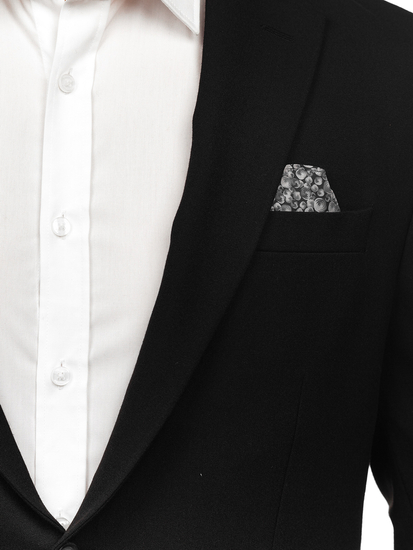 Fekete férfi okos blézer Bolf 24400