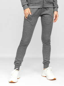 Grafit színű kétrészes női melegítő együttes Bolf 0003