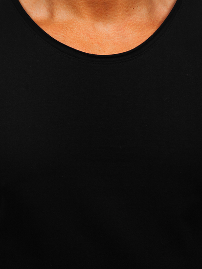 Férfi alap trikó Fekete Bolf 1205