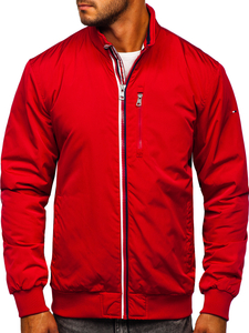 Átmeneti férfi dzseki piros Bolf WX031A