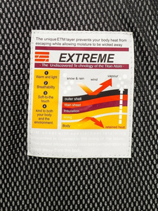 Férfi téli sídzseki fekete-zöld Bolf 1910