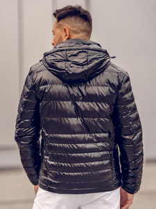 Steppelt férfi átmeneti sportdzseki fekete színben Bolf 2147A