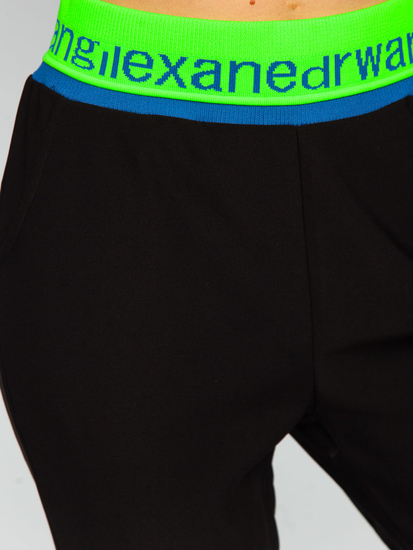 Női szabadidőnadrág fekete színben Bolf H1007A