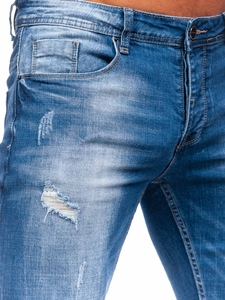 Férfi regular fit farmernadrág gránátkék színben Bolf  MP002BC