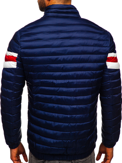 Steppelt átmeneti férfi sportdzseki gránátkék Bolf 6574