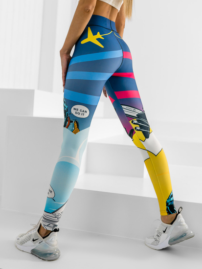 Női leggings multicolor Bolf 20938