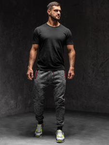 Grafitszürke férfi melegítőnadrág Bolf 55037A1