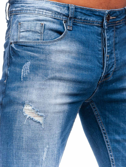 Férfi regular fit farmernadrág gránátkék színben Bolf  MP002BC