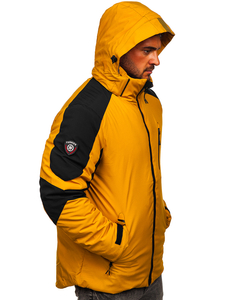 Téli férfi sídzseki camel színben Bolf 6576