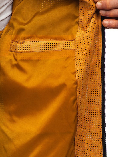 Férfi átmeneti bomber dzseki camel Bolf 6115