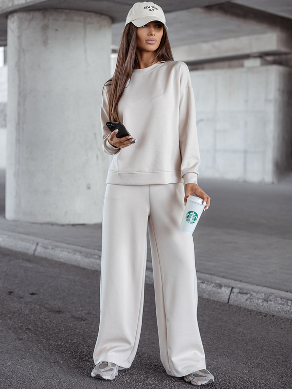 Női két darabos szett bézs Bolf 821111