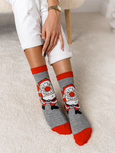 Ünnepi női multikolor zokni Bolf M798-1