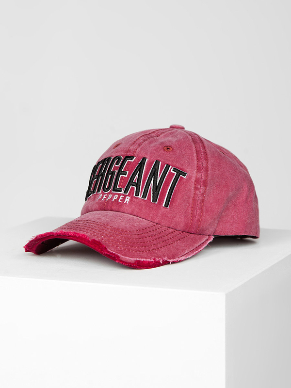 Siltes sapka bordó színben Bolf CZ74