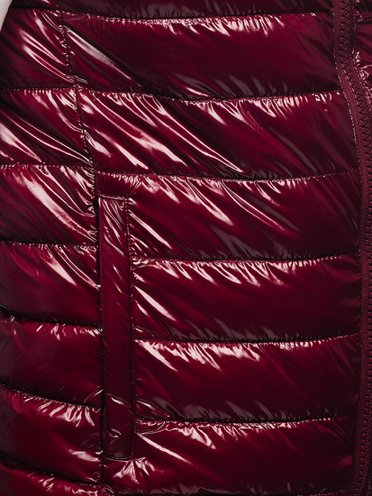 Steppelt férfi mellény bordó színben Bolf R0109A