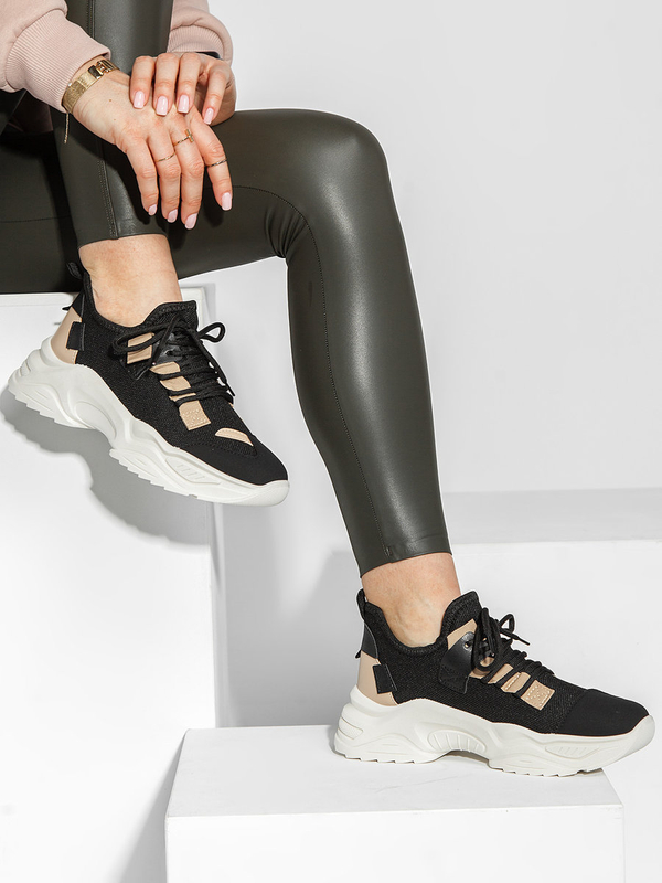 Fekete színű női sneaker Bolf PP27