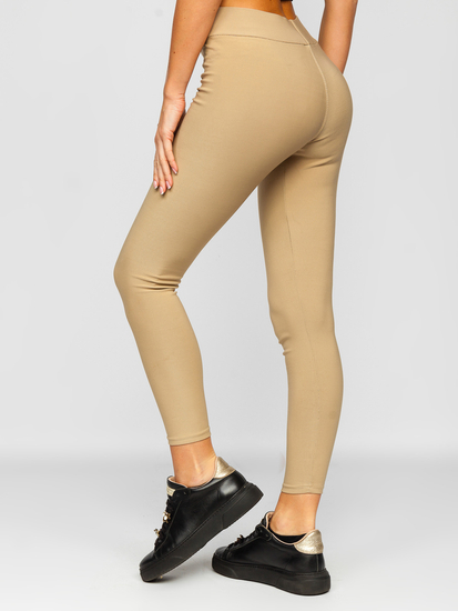 Bézs női leggings Bolf YW01053A1