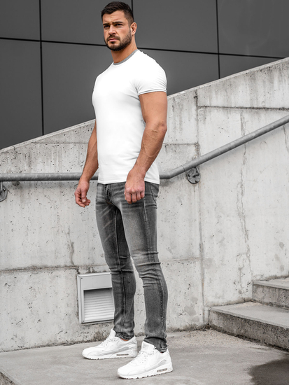 Férfi regular fit farmernadrág fekete színben Bolf MP019G