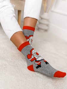 Ünnepi női multikolor zokni Bolf M798-1