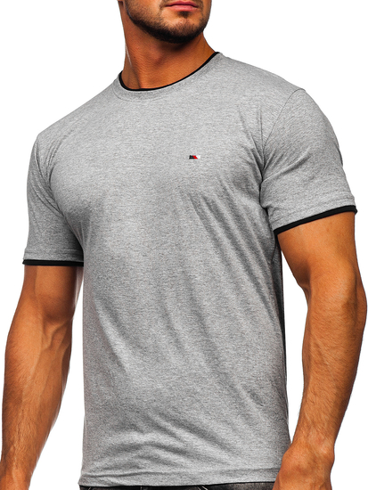 Szürke férfi t-shirt Bolf 14316