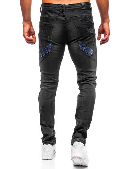 Fekete férfi slim fit farmer Bolf MP0025N