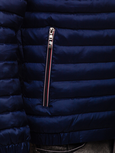 Steppelt átmeneti férfi sportdzseki gránátkék Bolf 6574