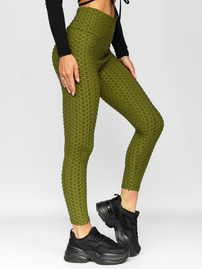 Khaki női leggings Bolf YW88024A1