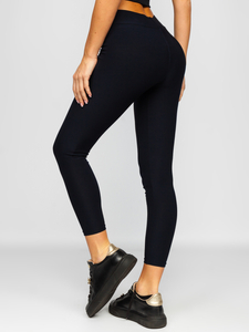 Sötétkék női leggings Bolf YW01053A1