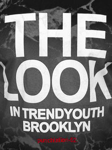 Fekete színű férfi pamut póló mintával Bolf 627-1