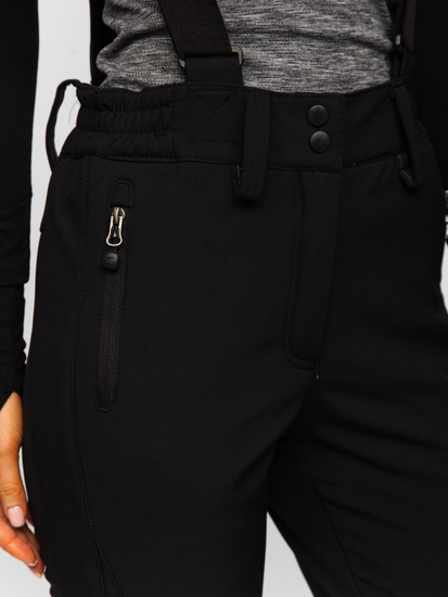 Fekete női trekking nadrág Bolf W702