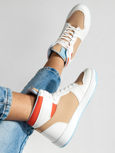 Bézs színű női sneaker Bolf B527