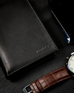 Fekete színű férfi bőr pénztárca 13967