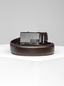 Barna bőr férfi öv Bolf C011