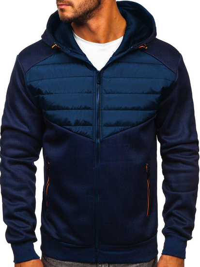 Átmeneti férfi dzseki gránátkék Bolf KS2232