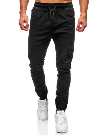 Férfi katonai jogger fekete színben Bolf 0858