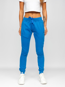 Női szabadidőnadrág kék Bolf CK-01