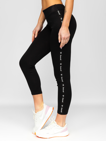 Fekete női leggings Bolf TS215
