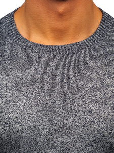 Férfi pulcsi sötétkék Bolf 8529