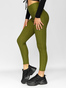 Khaki női leggings Bolf YW88024A1