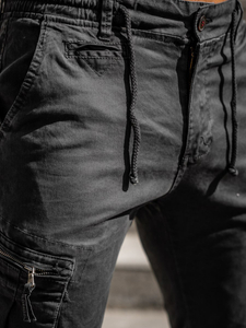 Férfi katonai jogger nadrág grafit Bolf 8983