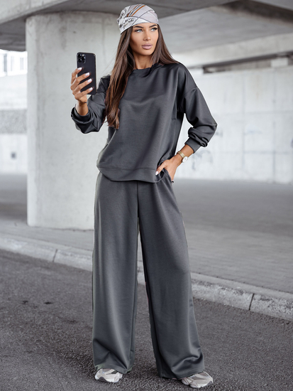 Női két darabos szett grafit Bolf 821111