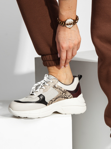 Bézs színű női sneaker Bolf FY087