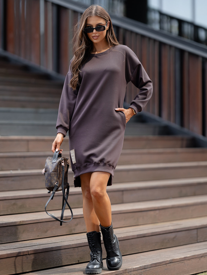 Női sportos ruha csokoládé Bolf 524